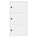 Casa si Gradina - Mobilier - Biblioteci si rafturi - Biblioteci - Biblioteca, alb, 40x24x77 cm, lemn prelucrat - Infinity.ro