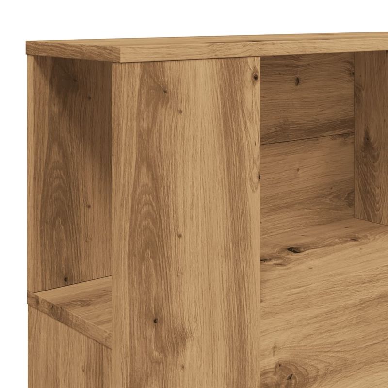 Casa si Gradina - Mobilier - Dulapuri si sifoniere - Dulapuri - Tablie pat dulap stejar artizanal 160x18,5x103,5 cm lemn - Infinity.ro