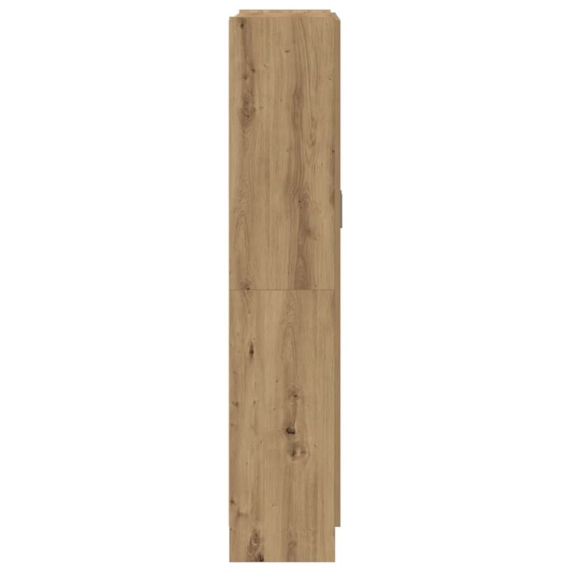 Casa si Gradina - Mobilier - Comode si corpuri - Comode - Dulap inalt, stejar artizanal, 82,5x30,5x150 cm, lemn prelucrat - Infinity.ro