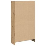 Casa si Gradina - Mobilier - Comode si corpuri - Comode - Dulap inalt, stejar artizanal, 82,5x30,5x150 cm, lemn prelucrat - Infinity.ro
