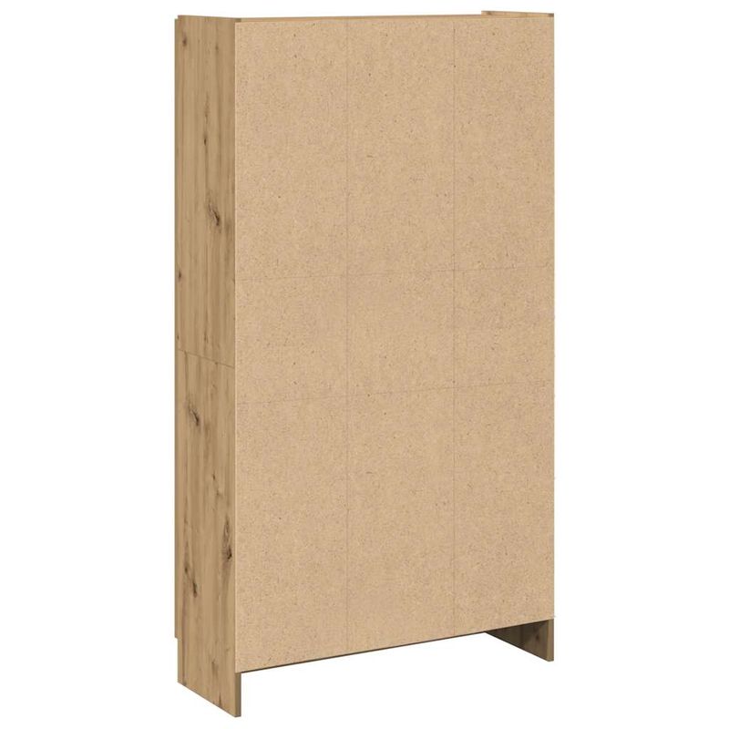 Casa si Gradina - Mobilier - Comode si corpuri - Comode - Dulap inalt, stejar artizanal, 82,5x30,5x150 cm, lemn prelucrat - Infinity.ro