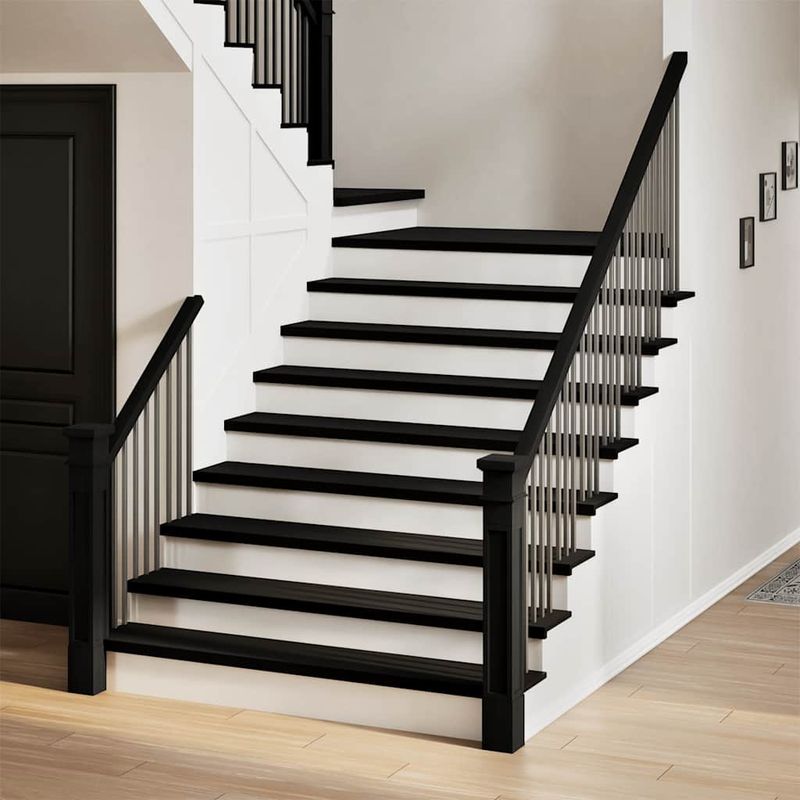 Casa si Gradina - Constructii - Scari si accesorii interioare - Accesorii scari interioare - Trepte de scara 20 buc maro inchis lemn masiv de stejar, mărime 110x30x2 cm - Infinity.ro