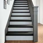 Casa si Gradina - Constructii - Scari si accesorii interioare - Accesorii scari interioare - Trepte de scara 8 buc maro inchis lemn masiv de stejar, mărime 70x25x2 cm - Infinity.ro