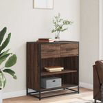 Casa si Gradina - Mobilier - Comode si corpuri - Comode - Bufeta Stejar maro 68x35x76 cm Lemn prelucrat - Infinity.ro
