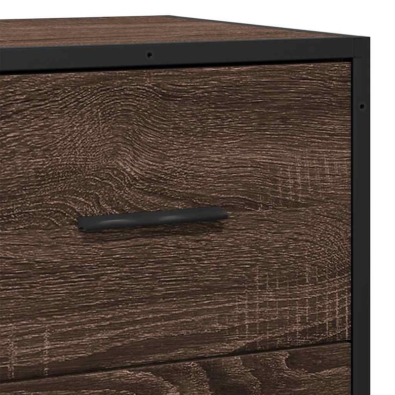 Casa si Gradina - Mobilier - Comode si corpuri - Comode - Bufeta Stejar maro 68x35x76 cm Lemn prelucrat - Infinity.ro