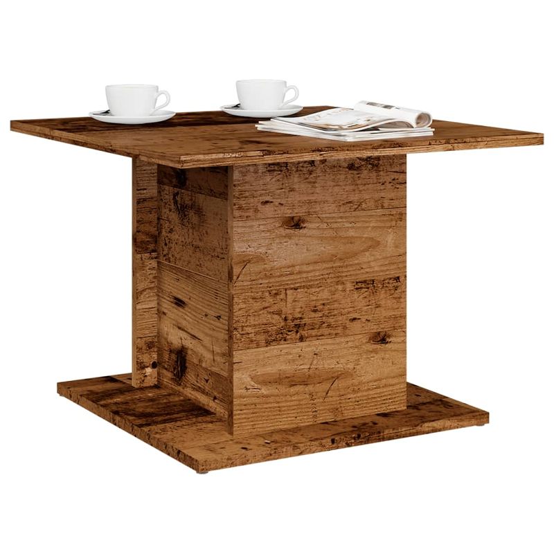 Casa si Gradina - Mobilier - Mese si birouri - Masute de cafea - Masuta de cafea, lemn vechi, 55,5x55,5x40 cm, lemn prelucrat - Infinity.ro