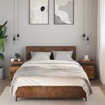 Casa si Gradina - Mobilier - Comode si corpuri - Noptiere - Noptiere, 2 buc, lemn vechi, 34x35,5x50 cm, lemn prelucrat - Infinity.ro