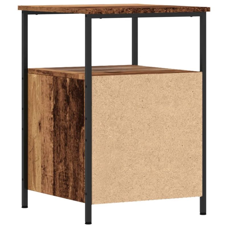 Casa si Gradina - Mobilier - Comode si corpuri - Noptiere - Noptiere, 2 buc, lemn vechi, 34x35,5x50 cm, lemn prelucrat - Infinity.ro
