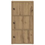 Casa si Gradina - Mobilier - Biblioteci si rafturi - Biblioteci - Biblioteca, stejar artizanal, 40x24x77 cm, lemn prelucrat - Infinity.ro