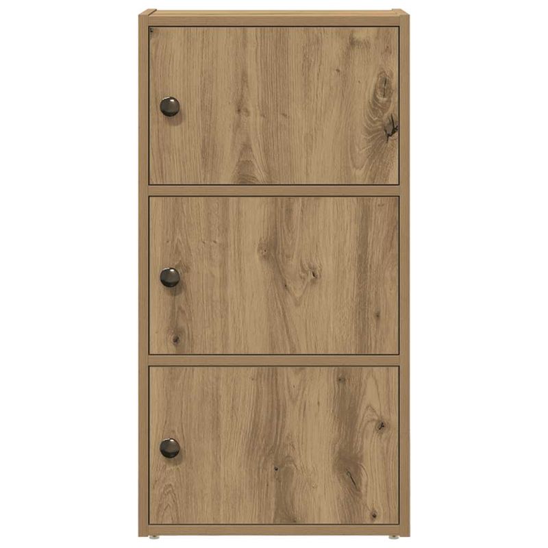 Casa si Gradina - Mobilier - Biblioteci si rafturi - Biblioteci - Biblioteca, stejar artizanal, 40x24x77 cm, lemn prelucrat - Infinity.ro