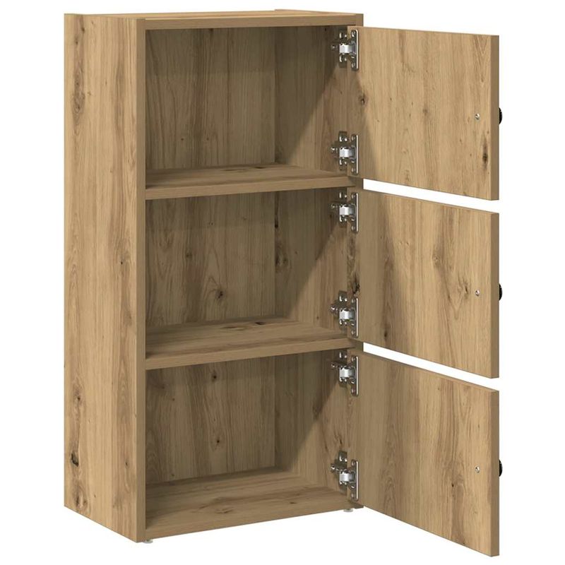 Casa si Gradina - Mobilier - Biblioteci si rafturi - Biblioteci - Biblioteca, stejar artizanal, 40x24x77 cm, lemn prelucrat - Infinity.ro