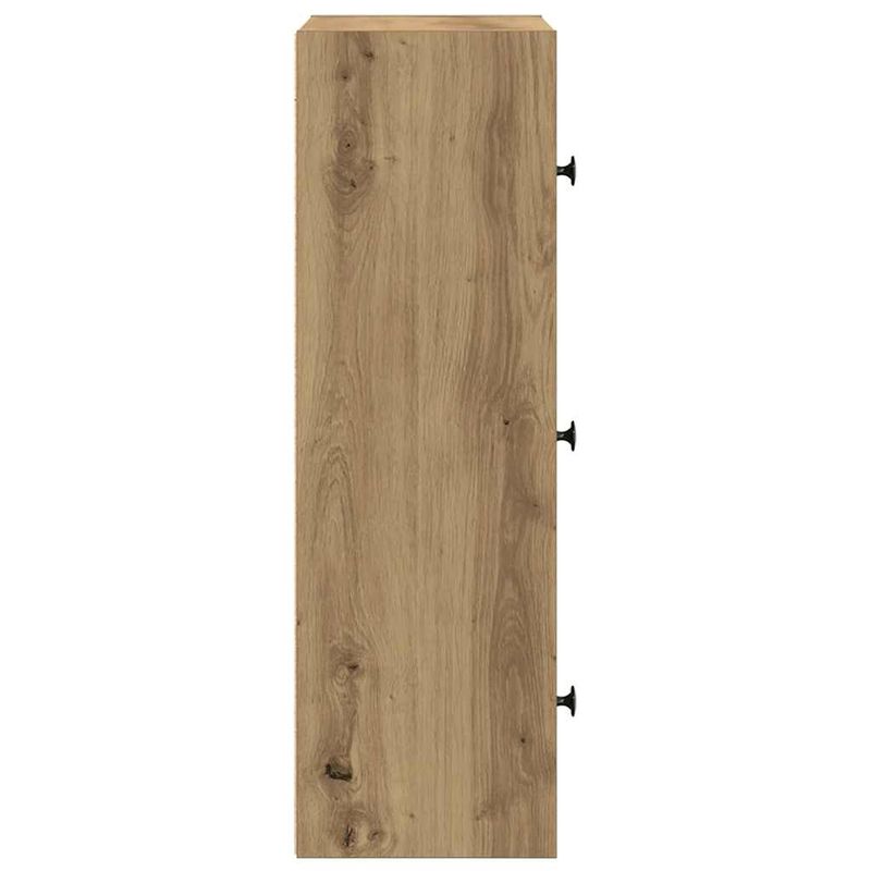 Casa si Gradina - Mobilier - Biblioteci si rafturi - Biblioteci - Biblioteca, stejar artizanal, 40x24x77 cm, lemn prelucrat - Infinity.ro