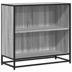 Casa si Gradina - Mobilier - Biblioteci si rafturi - Biblioteci - Biblioteca, gri sonoma, 80x35x76 cm, lemn prelucrat - Infinity.ro