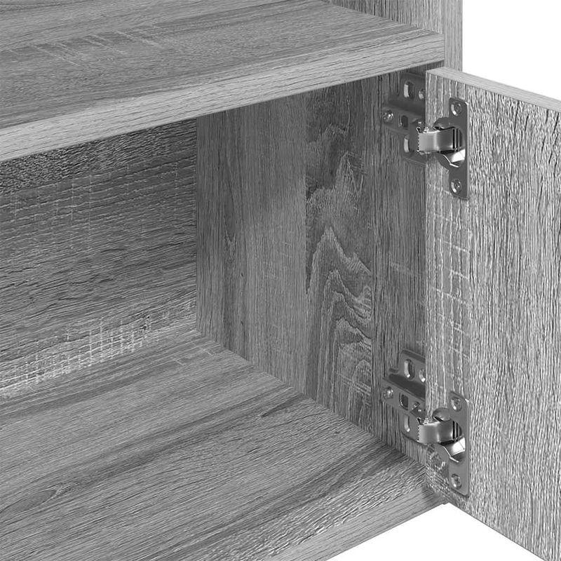 Casa si Gradina - Mobilier - Biblioteci si rafturi - Biblioteci - Biblioteca, gri sonoma, 31x24x127 cm, lemn prelucrat - Infinity.ro
