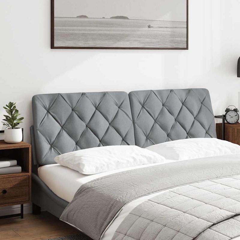 Casa si Gradina - Mobilier - Paturi si accesorii - Accesorii paturi - Tablie de pat Gri Sonoma 140 cm Lemn compozit - Infinity.ro