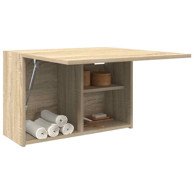 Casa si Gradina - Mobilier - Mobilier baie - Corpuri baie - Dulap perete baie, stejar sonoma, 60x25x40 cm, lemn prelucrat - Infinity.ro