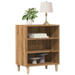 Casa si Gradina - Mobilier - Comode si corpuri - Comode - Dulap, stejar artizanal, 57x35x75 cm, lemn prelucrat - Infinity.ro