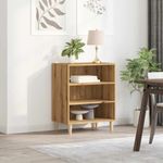 Casa si Gradina - Mobilier - Comode si corpuri - Comode - Dulap, stejar artizanal, 57x35x75 cm, lemn prelucrat - Infinity.ro