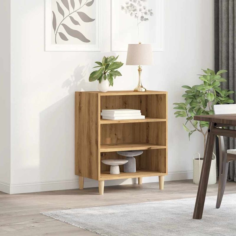 Casa si Gradina - Mobilier - Comode si corpuri - Comode - Dulap, stejar artizanal, 57x35x75 cm, lemn prelucrat - Infinity.ro