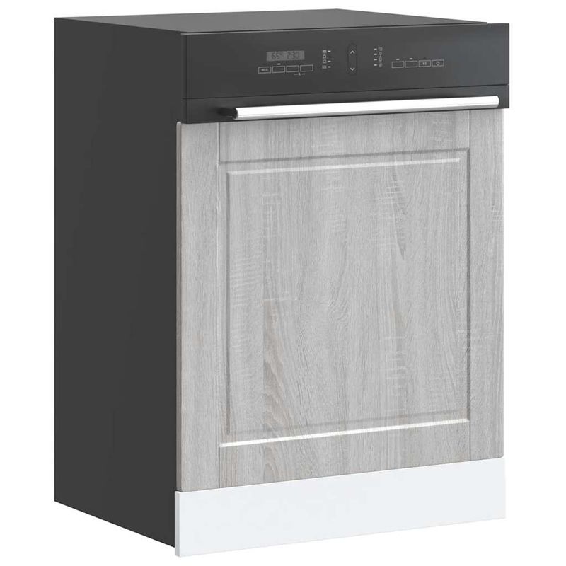 Electronice si Electrocasnice - Masini de spalat vase - Accesorii masini de spalat vase - Panou pentru masina de spalat vase gri Sonoma lemn prelucrat - Infinity.ro