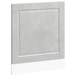 Electronice si Electrocasnice - Masini de spalat vase - Accesorii masini de spalat vase - Panou pentru masina de spalat vase beton gri lemn prelucrat - Infinity.ro