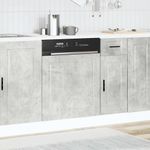 Electronice si Electrocasnice - Masini de spalat vase - Accesorii masini de spalat vase - Panou pentru masina de spalat vase beton gri lemn prelucrat - Infinity.ro