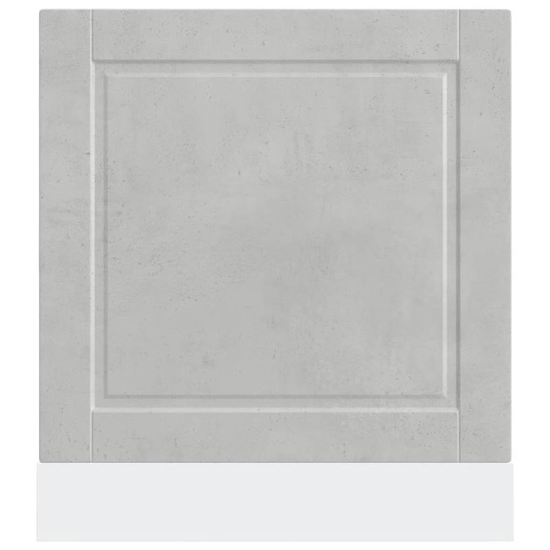 Electronice si Electrocasnice - Masini de spalat vase - Accesorii masini de spalat vase - Panou pentru masina de spalat vase beton gri lemn prelucrat - Infinity.ro