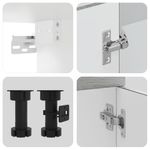 Casa si Gradina - Mobilier - Comode si corpuri - Corpuri bucatarie - Set de dulapuri de bucatarie 11 piese „Kalmar” lemn Sonoma gri - Infinity.ro