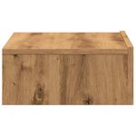 Casa si Gradina - Mobilier - Comode si corpuri - Comode - Comoda TV cu lumini LED, stejar artizanal, 60x35x15,5 cm - Infinity.ro