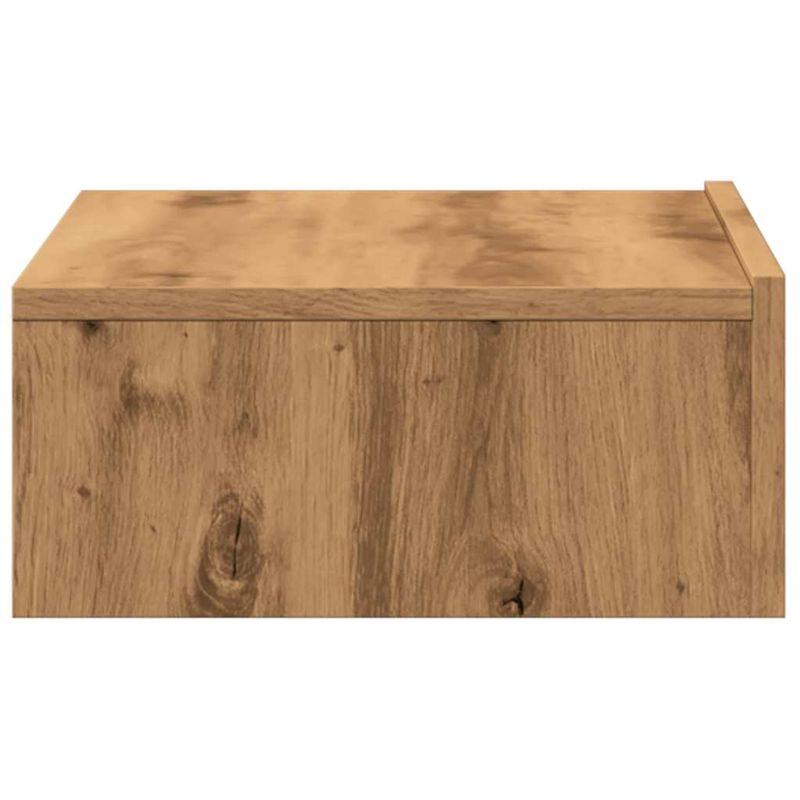 Casa si Gradina - Mobilier - Comode si corpuri - Comode - Comoda TV cu lumini LED, stejar artizanal, 60x35x15,5 cm - Infinity.ro