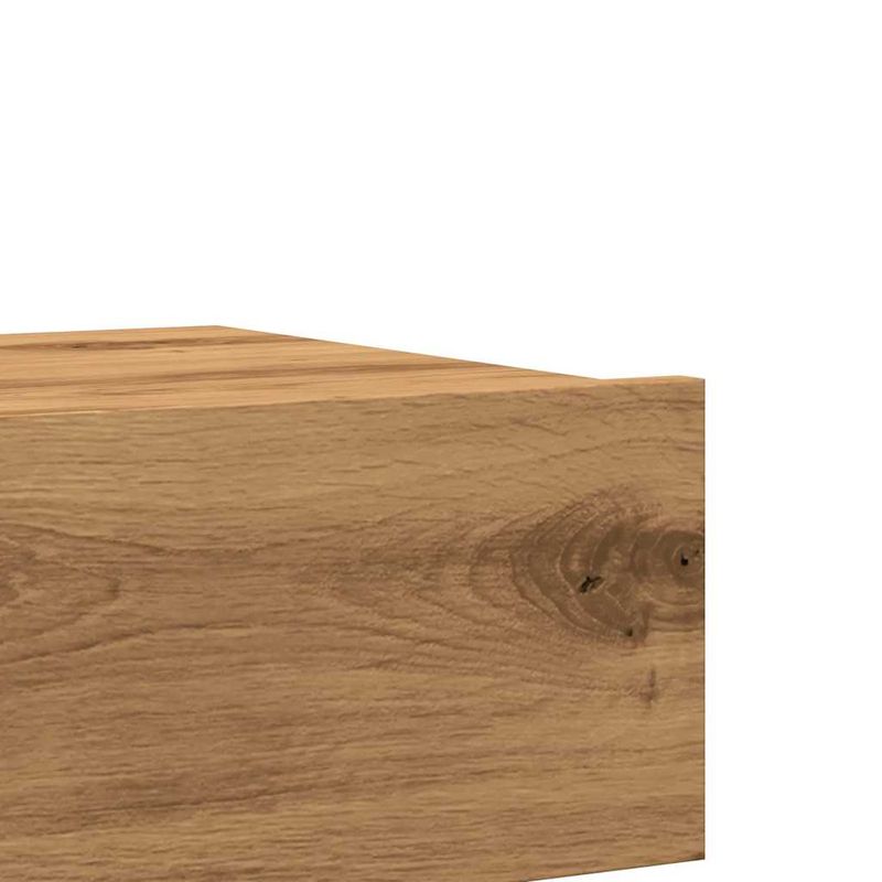 Casa si Gradina - Mobilier - Comode si corpuri - Comode - Comoda TV cu lumini LED, stejar artizanal, 60x35x15,5 cm - Infinity.ro