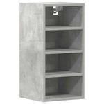Casa si Gradina - Mobilier - Comode si corpuri - Corpuri bucatarie - Dulap suspendat, gri beton, 30x29,5x60 cm, PAL - Infinity.ro