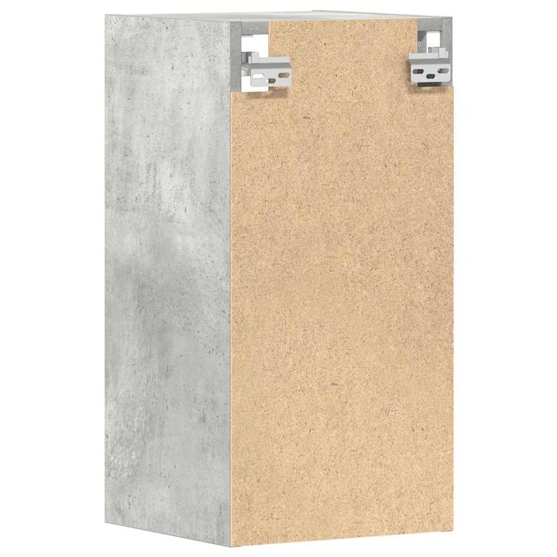 Casa si Gradina - Mobilier - Comode si corpuri - Corpuri bucatarie - Dulap suspendat, gri beton, 30x29,5x60 cm, PAL - Infinity.ro