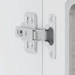 Casa si Gradina - Mobilier - Comode si corpuri - Corpuri bucatarie - Dulap bucatarie cu usa sticla Kalmar lemn prelucrat gri Sonoma - Infinity.ro