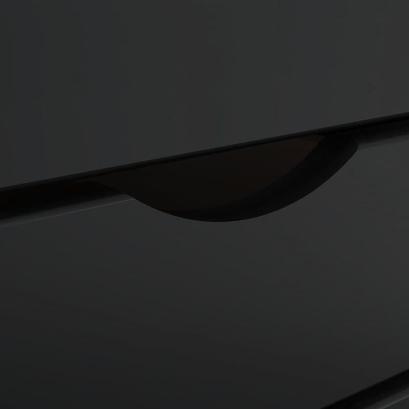 Casa si Gradina - Mobilier - Dulapuri si sifoniere - Dulapuri - Dulap rulant cu sertare „MOSS” din lemn masiv de pin negru - Infinity.ro