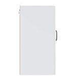 Casa si Gradina - Mobilier - Comode si corpuri - Corpuri bucatarie - Dulap bucatarie cu usa sticla Lucca lemn prelucrat alb lucios, mărime 80x31x60 cm - Infinity.ro