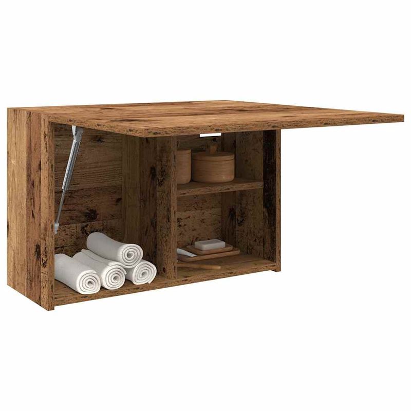 Casa si Gradina - Mobilier - Mobilier baie - Corpuri baie - Dulap perete de baie, lemn vechi, 60x25x40 cm, lemn prelucrat - Infinity.ro