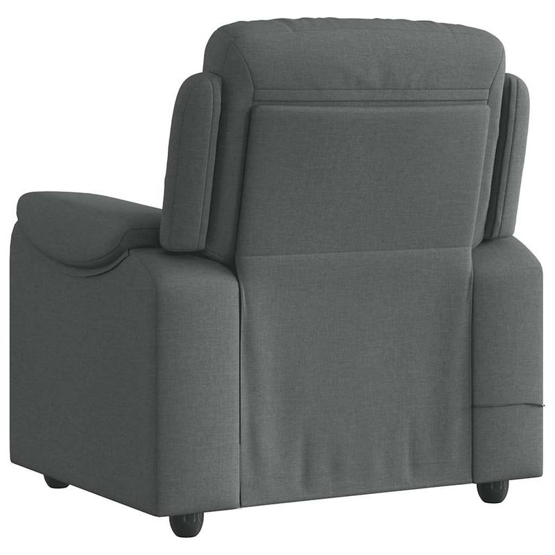 Ingrijire personala si Cosmetice - Sanatate si wellness - Articole wellness - Fotolii de masaj - Fotoliu de masaj rabatabil, gri inchis, material textil - Infinity.ro