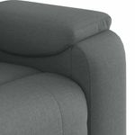 Ingrijire personala si Cosmetice - Sanatate si wellness - Articole wellness - Fotolii de masaj - Fotoliu de masaj rabatabil, gri inchis, material textil - Infinity.ro