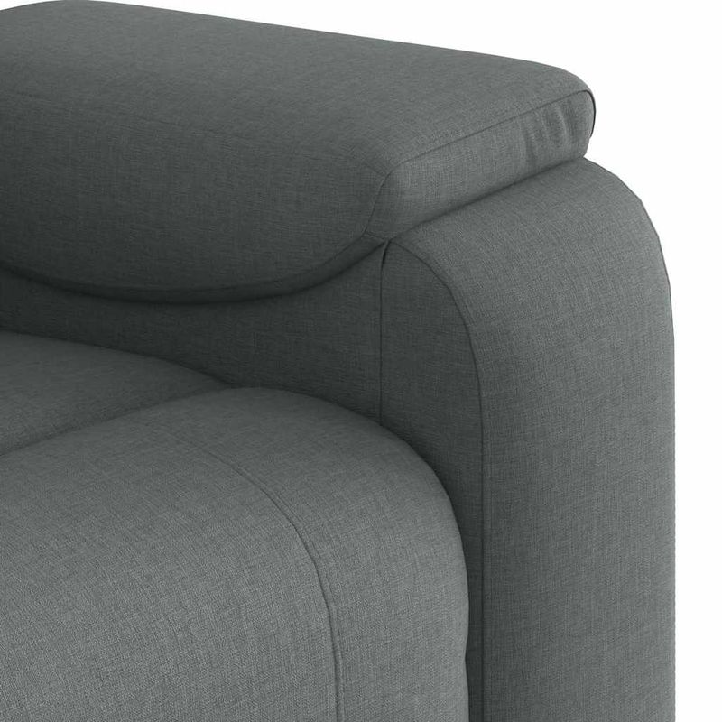 Ingrijire personala si Cosmetice - Sanatate si wellness - Articole wellness - Fotolii de masaj - Fotoliu de masaj rabatabil, gri inchis, material textil - Infinity.ro