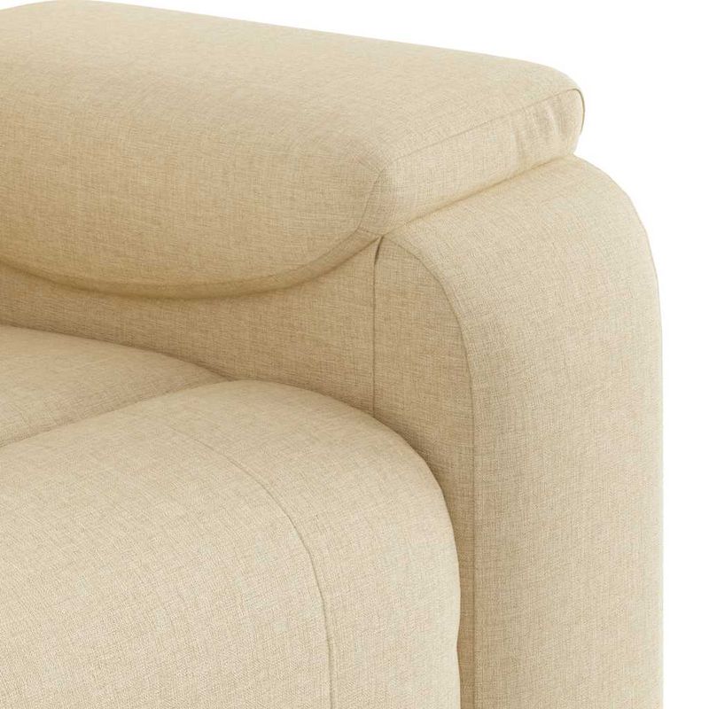 Ingrijire personala si Cosmetice - Sanatate si wellness - Articole wellness - Fotolii de masaj - Fotoliu rabatabil de masaj, crem, material textil - Infinity.ro