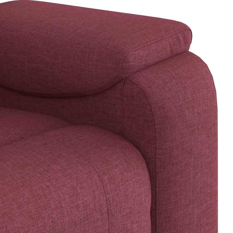 Ingrijire personala si Cosmetice - Sanatate si wellness - Articole wellness - Fotolii de masaj - Fotoliu de masaj rabatabil, rosu vin, material textil - Infinity.ro