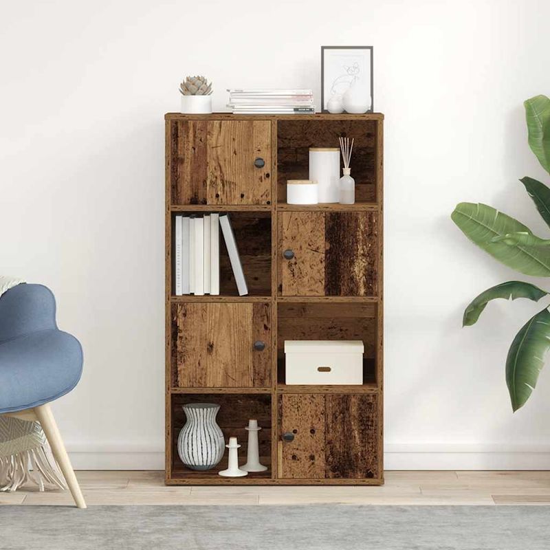 Casa si Gradina - Mobilier - Biblioteci si rafturi - Biblioteci - Biblioteca, lemn vechi, 60x24x101,5 cm, lemn prelucrat - Infinity.ro