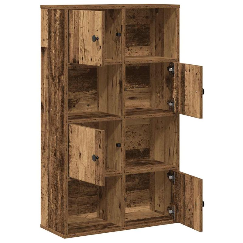 Casa si Gradina - Mobilier - Biblioteci si rafturi - Biblioteci - Biblioteca, lemn vechi, 60x24x101,5 cm, lemn prelucrat - Infinity.ro