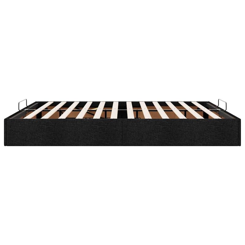 Casa si Gradina - Mobilier - Paturi si accesorii - Paturi - Cadru de pat otoman fara saltea Negru 180x200 cm Material - Infinity.ro