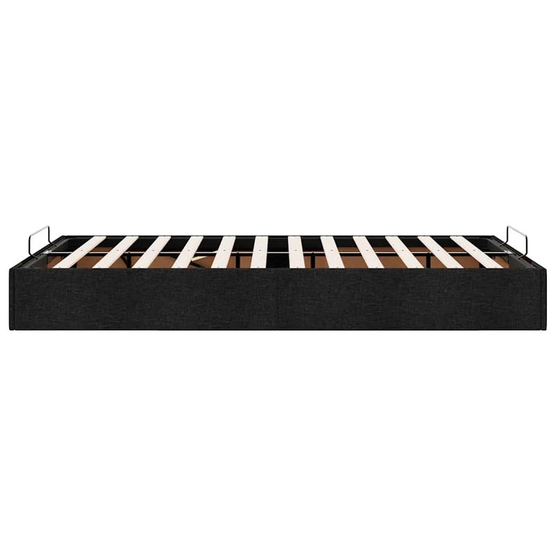 Casa si Gradina - Mobilier - Paturi si accesorii - Paturi - Cadru de pat otoman fara saltea Negru 120x200 cm tesatura - Infinity.ro
