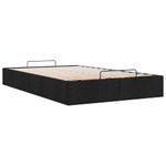 Casa si Gradina - Mobilier - Paturi si accesorii - Paturi - Cadru de pat otoman fara saltea Negru 120x200 cm tesatura - Infinity.ro