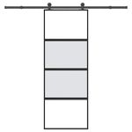 Casa si Gradina - Constructii - Usi interior, exterior si garaj - Usi garaj - Usa glisanta cu set de feronerie sticla temperata si aluminiu - Infinity.ro