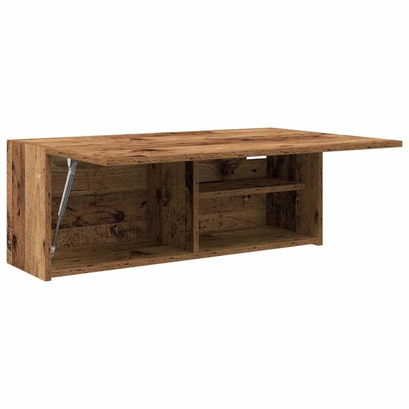 Casa si Gradina - Mobilier - Mobilier baie - Corpuri baie - Dulap perete de baie, lemn vechi, 80x25x30 cm, lemn prelucrat - Infinity.ro