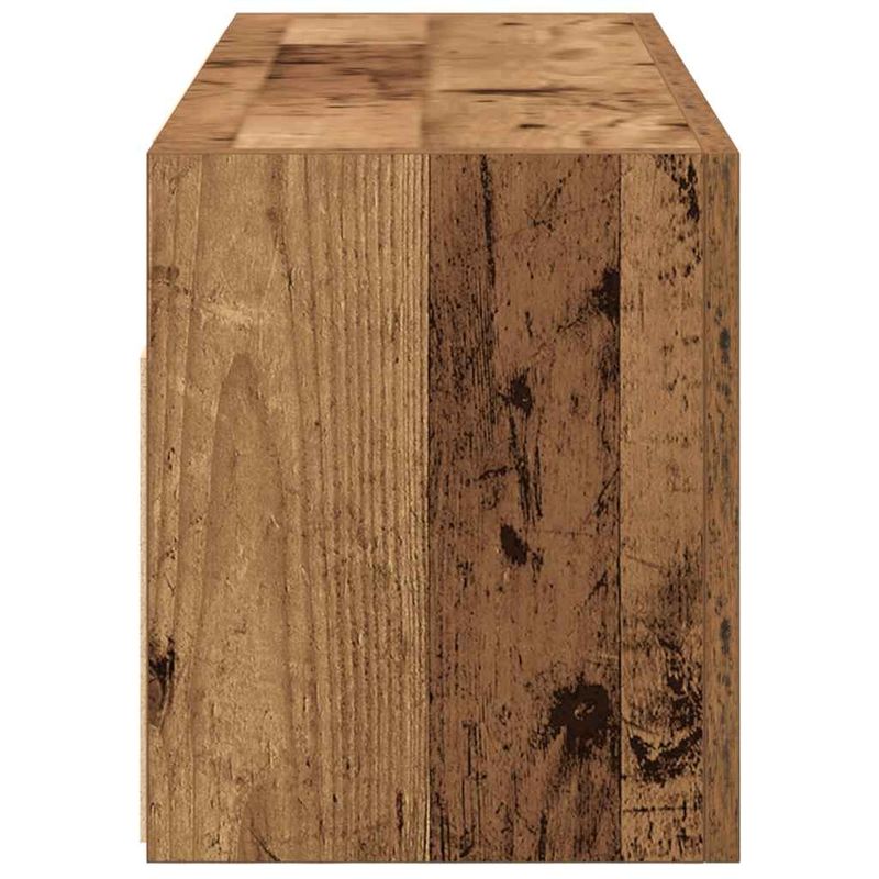 Casa si Gradina - Mobilier - Mobilier baie - Corpuri baie - Dulap perete de baie, lemn vechi, 80x25x30 cm, lemn prelucrat - Infinity.ro